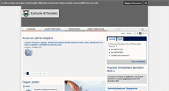 Desktop Screenshot of comune.terzolas.tn.it